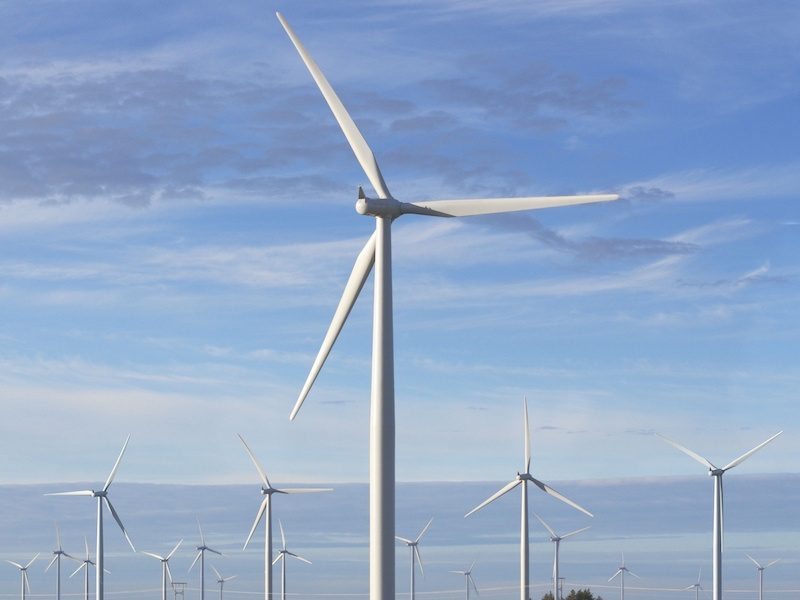Photo of wind generator